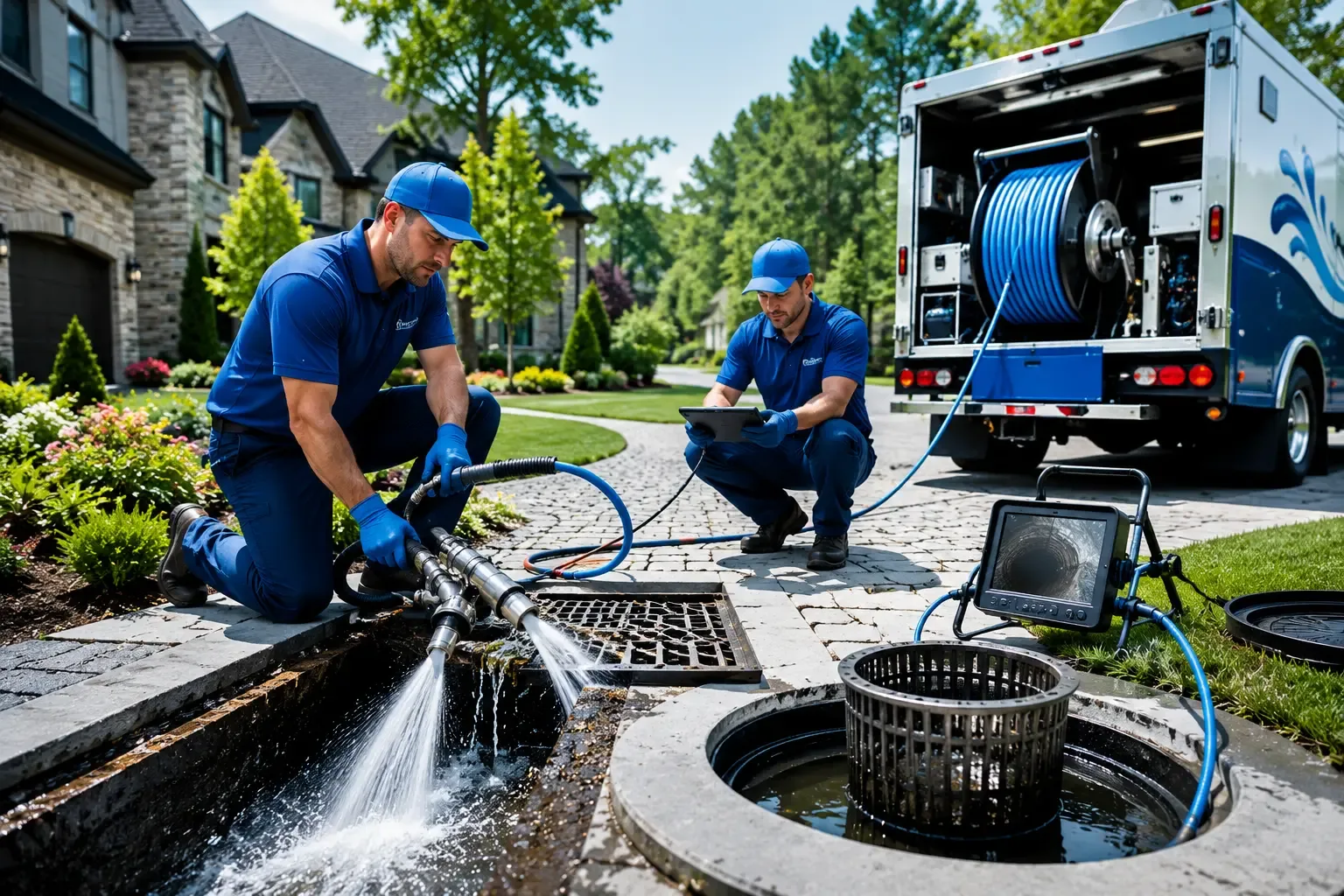 Local outdoor drain cleaning professionals in De Mossville, KY
